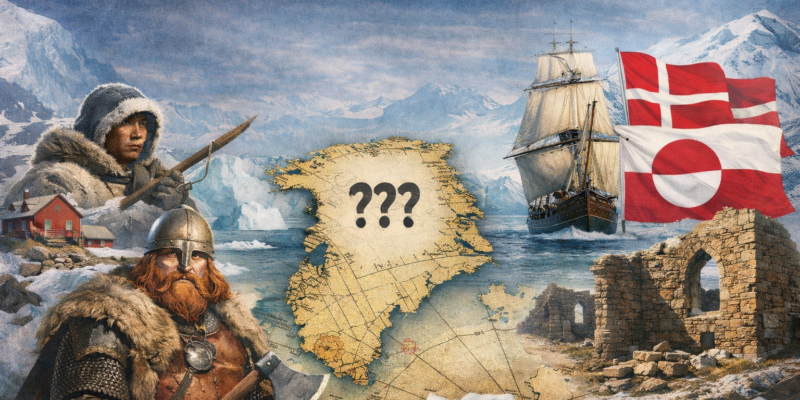 Sai perché la Groenlandia fa parte della Danimarca anche se è più vicina al Canada?